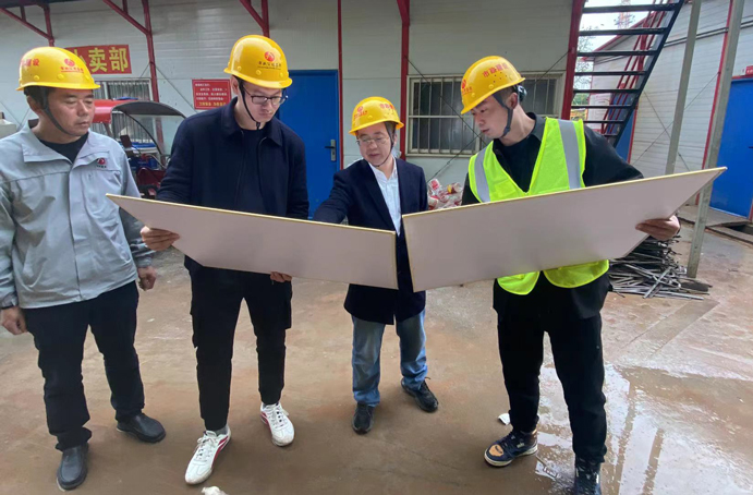 肖長華赴贛州在建項目督導檢查 肖長華赴贛州在建項目督導檢查