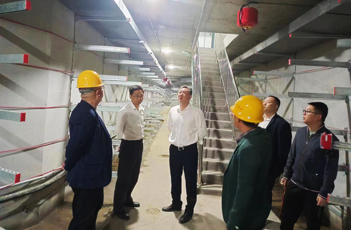 徐旭前往南昌縣河洲路項目、小藍(lán)大道快速化項目調(diào)研