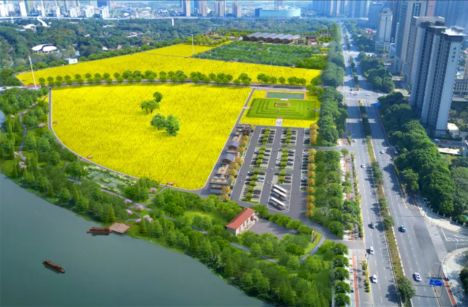南昌市政建設集團有限公司承建南昌市西湖區(qū)九洲公園稻香園及植物園建設項目破土動工 南昌市政建設集團有限公司承建南昌市西湖區(qū)九洲公園稻香園及植物園建設項目破土動工
